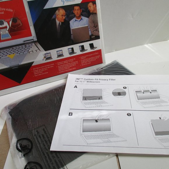 *Privacy Filter for Notebook and LCD Monitors PF12.1W - NEW - Picture 3 of 4